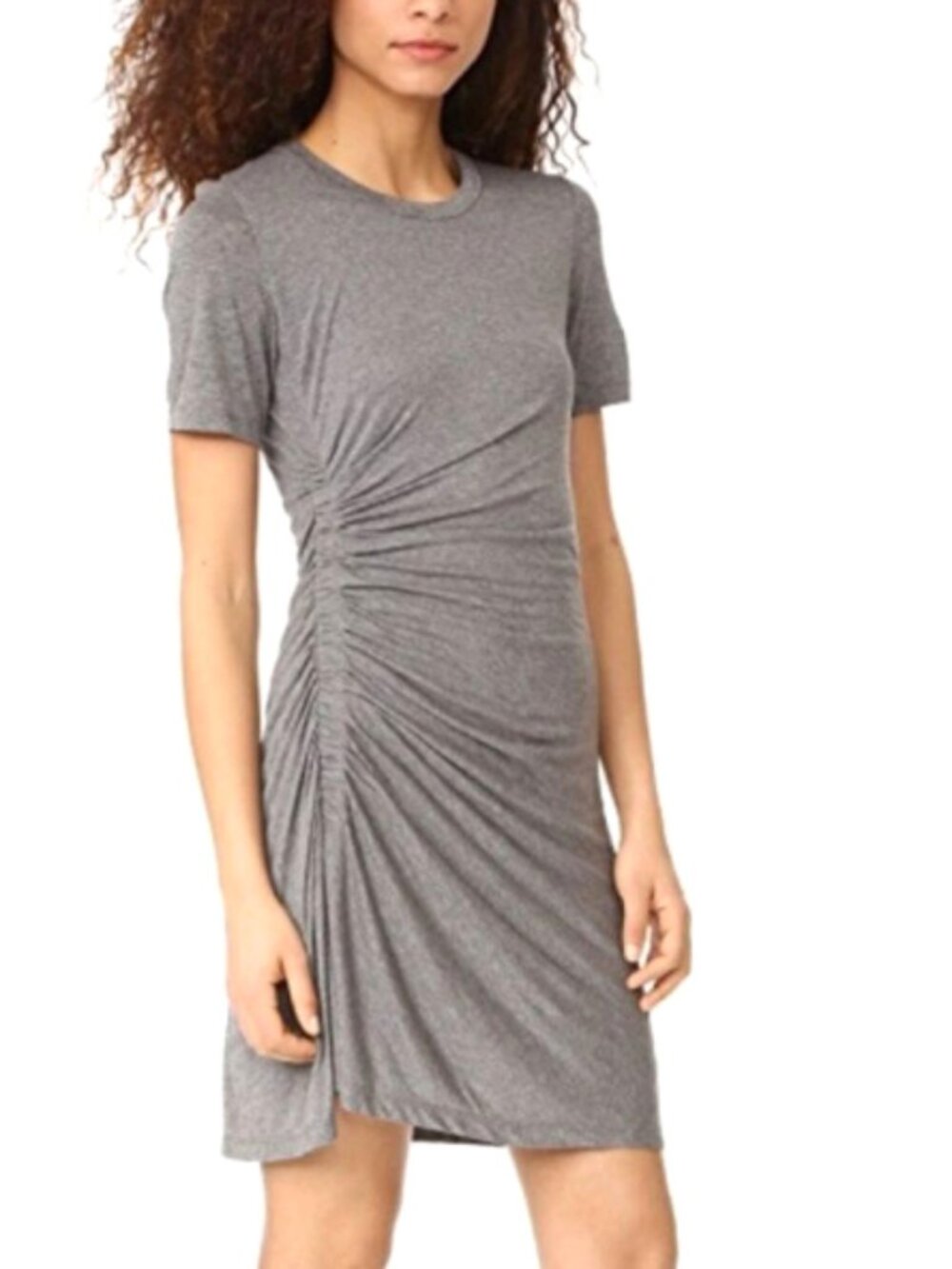 ALC Sally Side Gathered T-Shrit Dress